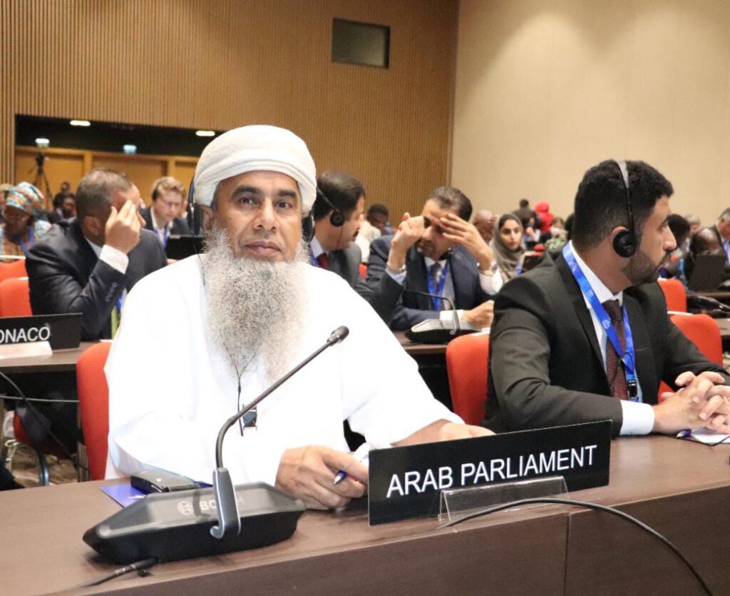البرلمان العربي يدعو الدول المتقدمة للوفاء بالتزاماتها تجاه الدول النامية في مواجهة أزمة تغير المناخ وفقاً لاتفاق باريس*   