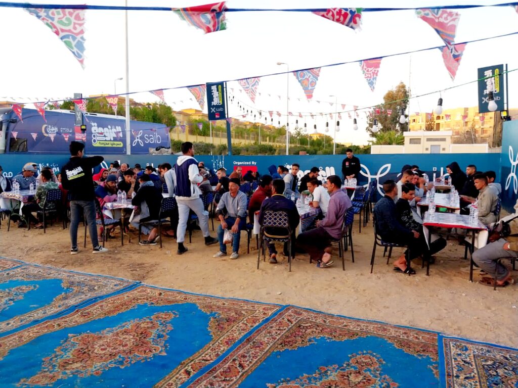 بنك saib يواصل فعاليات مبادرة "العزومة" للعام الخامس بالتعاون مع بنك الطعام