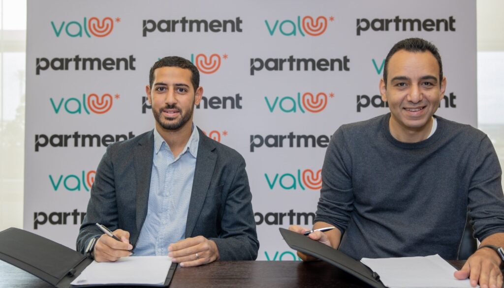 شركة «ڤاليو» تبرم اتفاقية شراكة مع منصة “بارتمنت ” لتكنولوجيا الخدمات العقارية