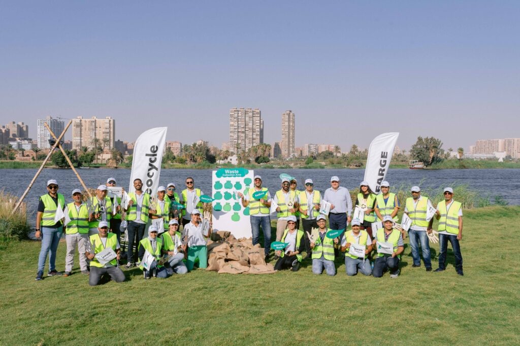لافارچ مصر تتعاون مع جيوسايكل مصر  لتنظيف مياه النيل من المخلفات البلاستيكية