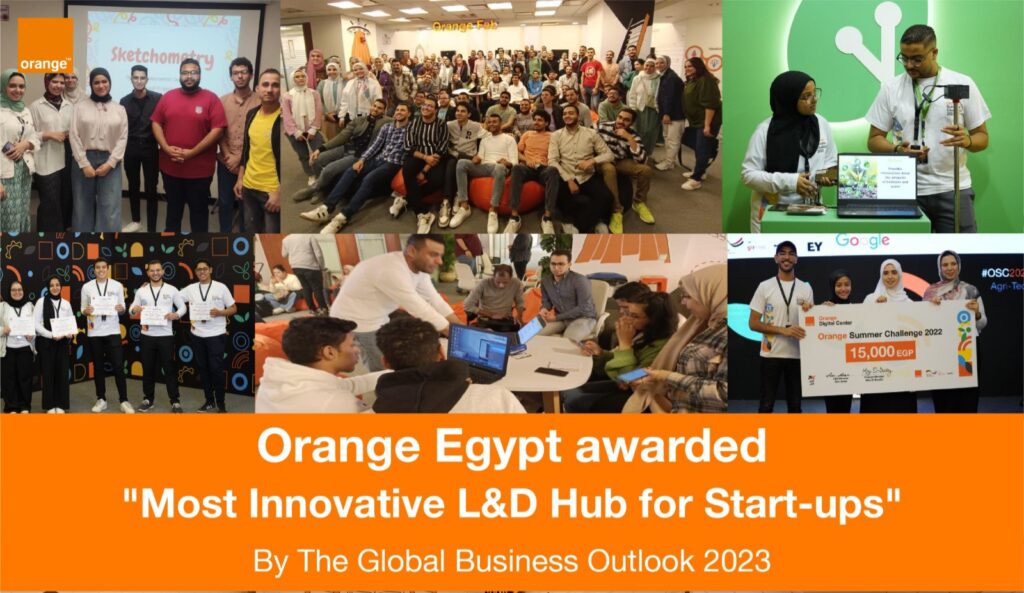 مركز اورنچ الرقمي في مصر يقتنص جائزة Global business Outlook العالمية 