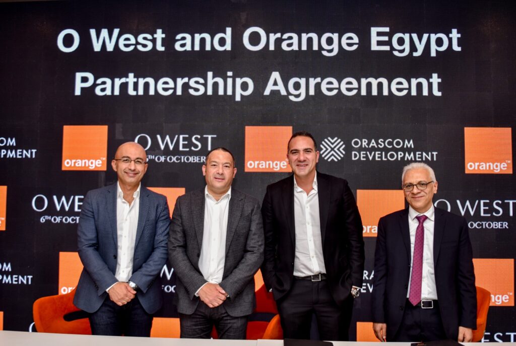 مدينة O West تتعاون مع اورنچ مصر لتوفير خدمات الاتصالات المتكاملة لمدة 10 سنوات