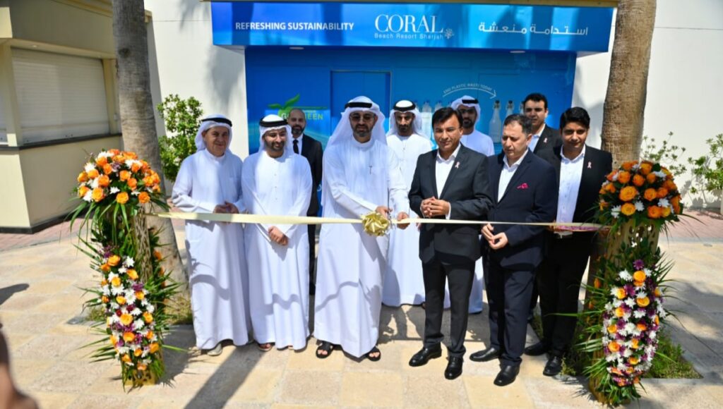 افتتاح أول مرفق بقطاع الضيافة في الإمارات الشمالية لتعبئة عبوات المياه