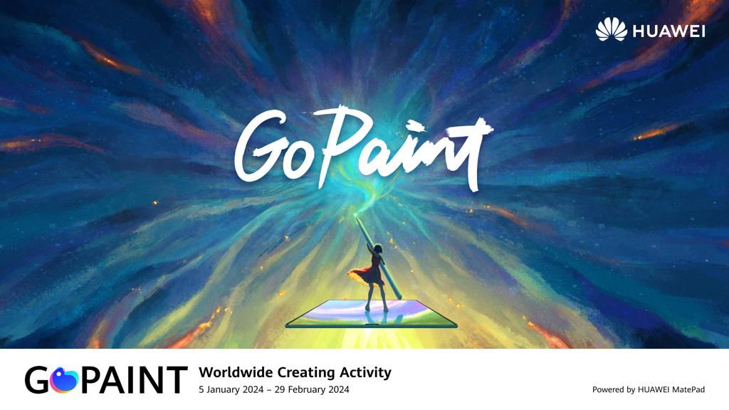 HUAWEI GoPaint Join the global creativity event   and compete for exciting prizes