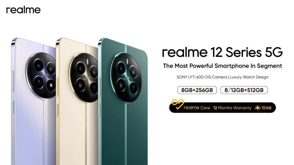 ريلمي تطلق قريبآ realme12 5G أقوى الهواتف في فئتها ..تفاصيل 