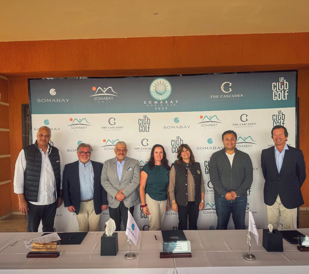 سوما باي توقع شراكة مع شبكة Le Club Golf لاستضافة نهائيات كأس العالم للجولف لأول مرة بمصر 