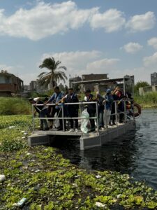 saib ينظم يوماً تطوعياً لتنظيف مياه النيل بجزيرة القرصاية بالجيزة ..صور 