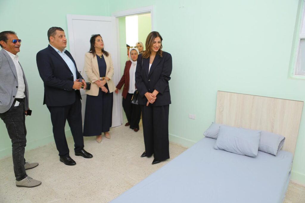 بنك التعمير يفتتح مبنى المبيت بمدرسة الأمل للصم وضعاف السمع بمحافظة الفيوم