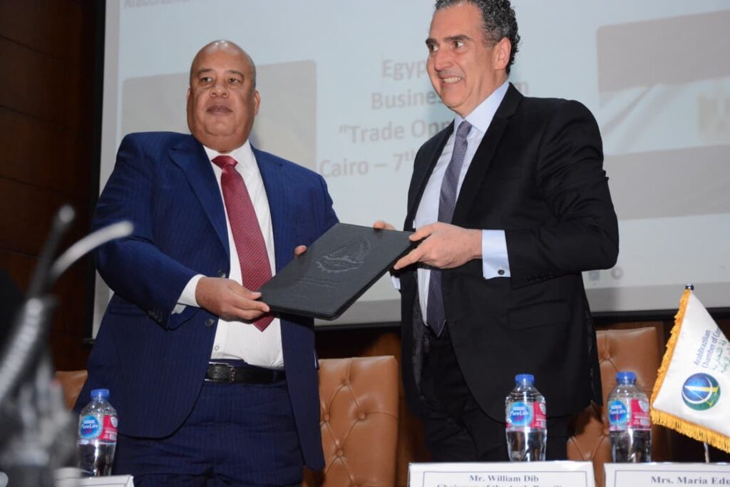 بروتوكول تعاون بين غرفتي القاهرة والعربية البرازيلية