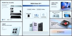 شاومي تطلق سلسلة REDMI Note 15 Series رسميًا في السوق المصرية .. تفاصيل 