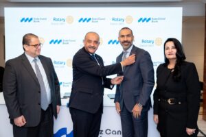 بنك قناة السويس يوقّع برتوكول تعاون مع الاتحاد النوعي لأندية روتاري مصر