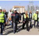 وزير الكهرباء يتفقد محطة الربط المصري السعودي بمدينة بدر استعدادًا للتشغيل