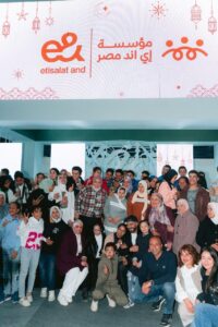 مؤسسة إي آند مصر تنظم حفل إفطار لإطلاق مبادرة كل مكالمة بتعلمهم كلمة