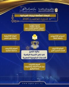 جائزة مصر للتميز الحكومي 2026