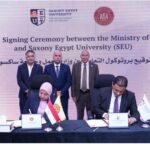 جامعة ساكسوني مصر  تتعاون مع وزارة العمل، لتعزيز برامج التدريب المهني والفني